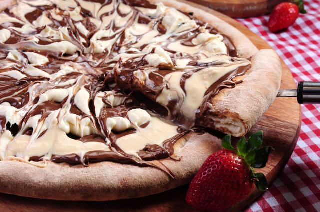 Chocoladepizza